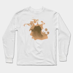 Weird Face Long Sleeve T-Shirt